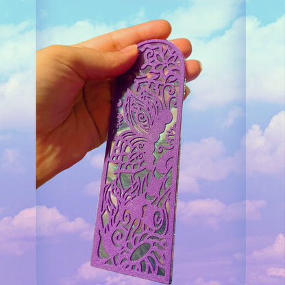 Iridescent Fairytale Butterfly Forest Bookmarks