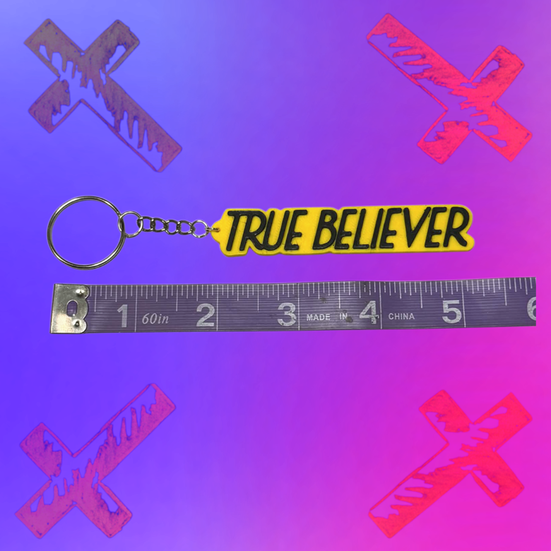 "True Believer" Keychain, Inspired by Hayley Williams's "EDAABP"