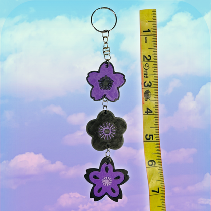 Sakura Flower Dangling Keychain