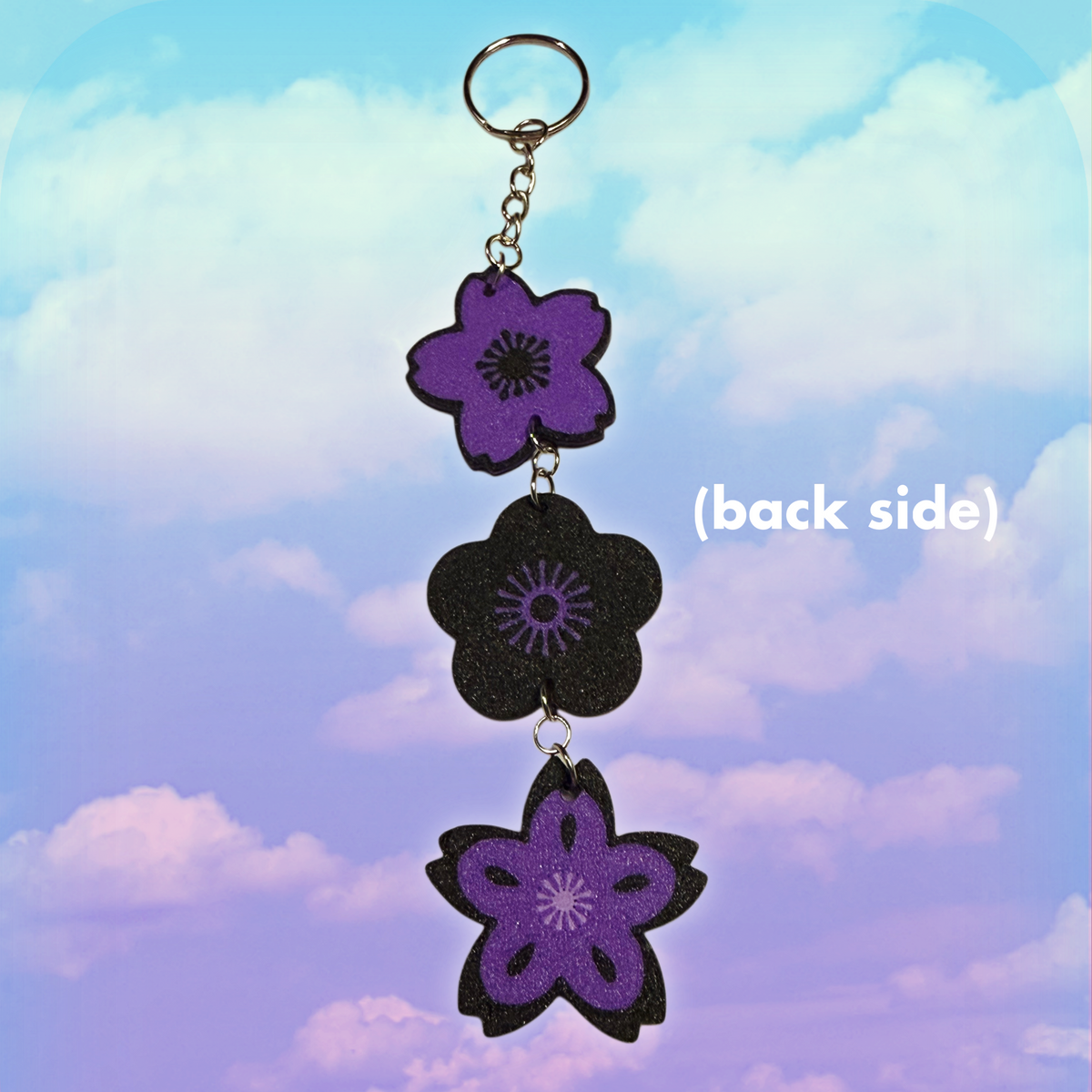 Sakura Flower Dangling Keychain
