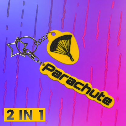 "Parachute" Duo Keychain Set, Inspired by Hayley Williams's "EDAABP"