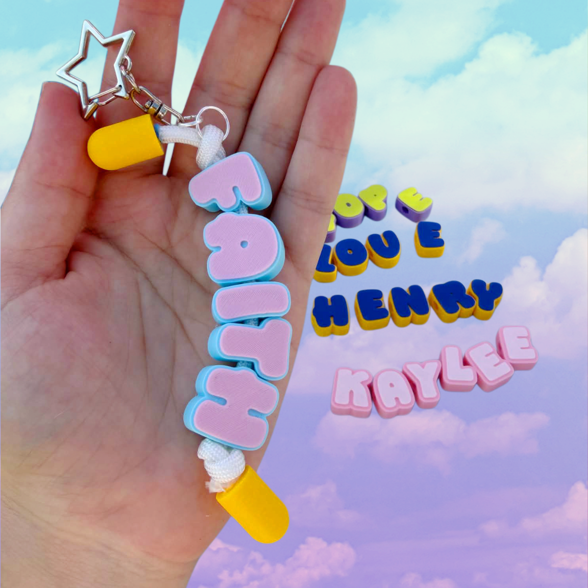 Custom Name Keychain