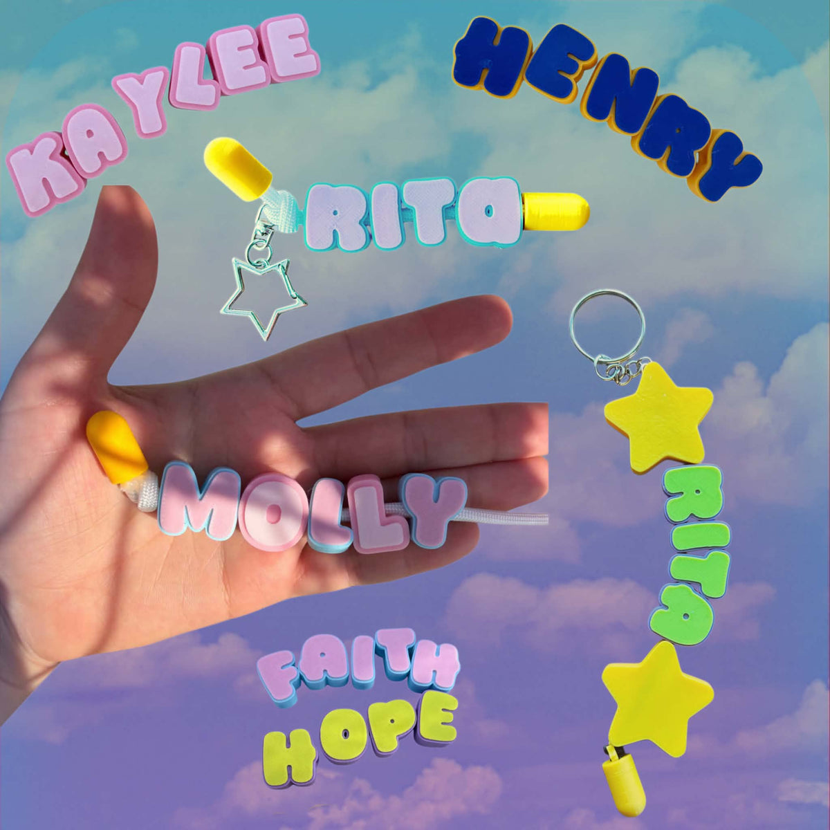 Custom Name Keychain