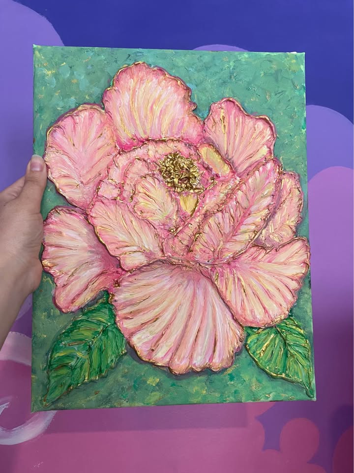 11x14 Texture Paste Painting