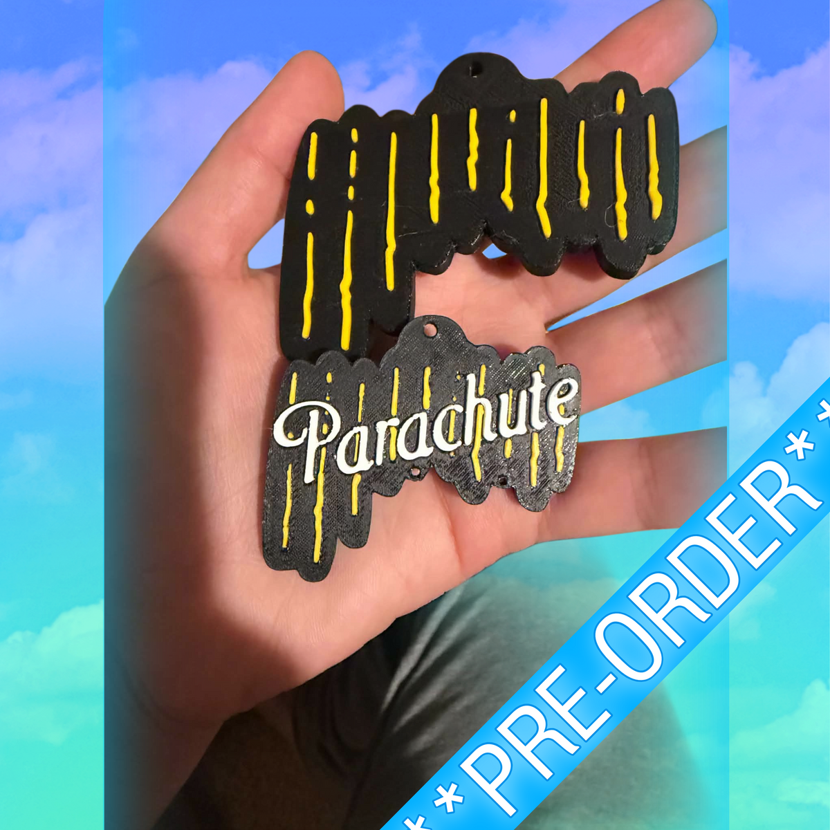 **PRE-ORDER** "Parachute" Keychain Inspired by Hayley Williams’s "EDAABP"
