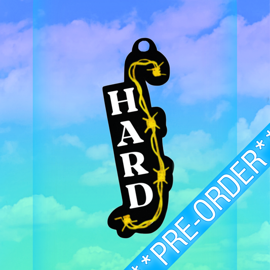 **PRE-ORDER** "Hard" Keychain Inspired by Hayley Williams’s "EDAABP"