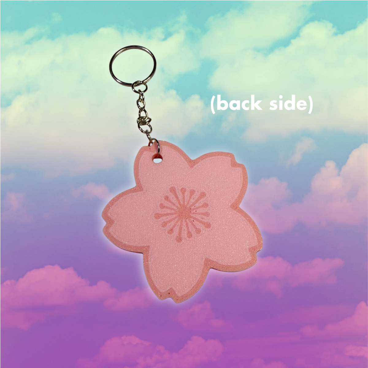 Sakura Flower Keychain