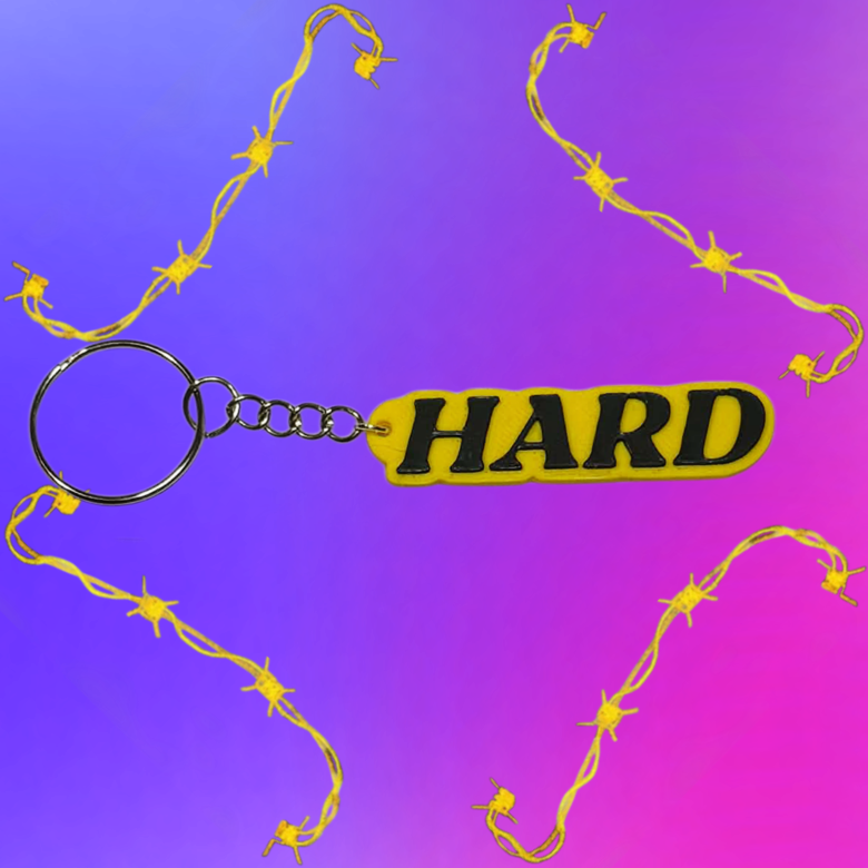 “Hard” Keychain Inspired by Hayley Williams’s "EDAABP"