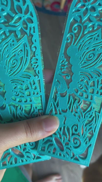 Iridescent Fairytale Butterfly Forest Bookmarks